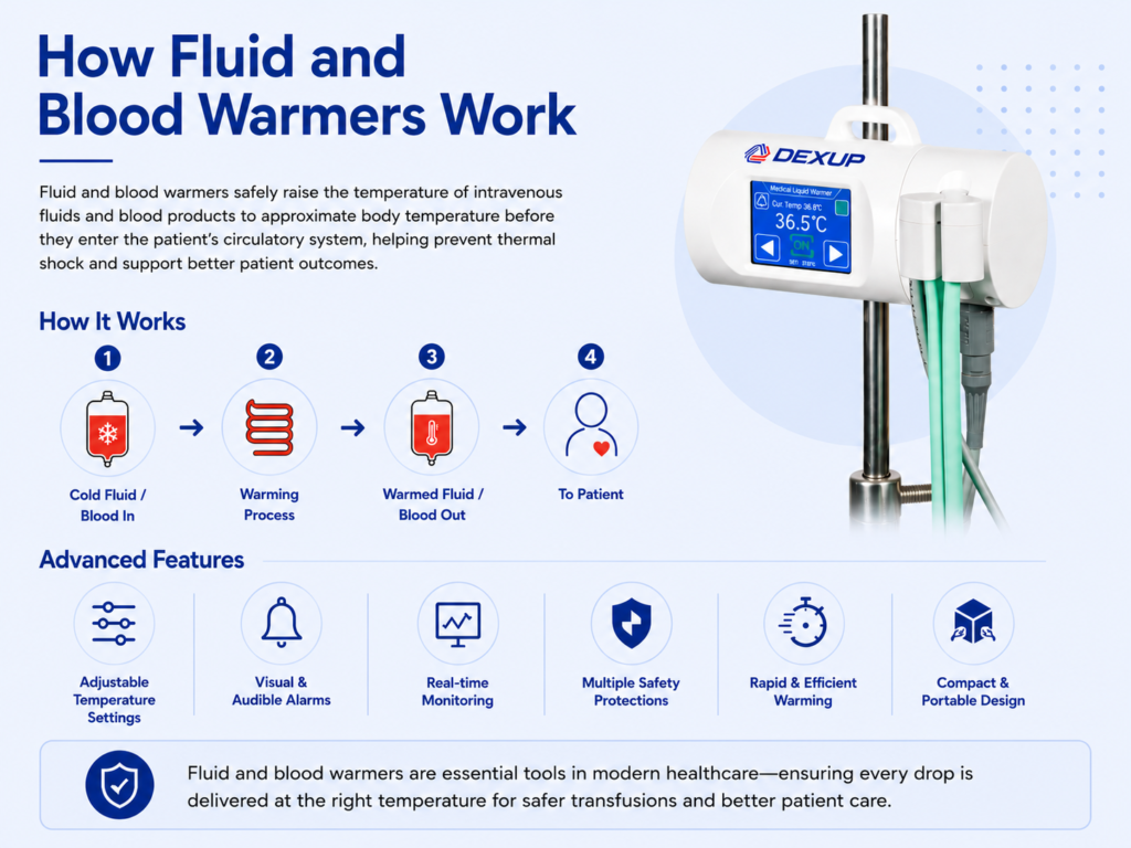 How fluid and blood warmer work