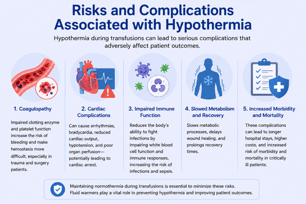 Hypothermia risks and complications