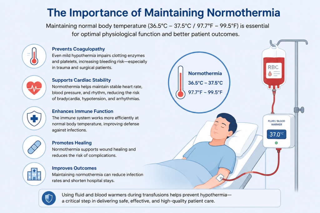 The importance of maintaining normothermia